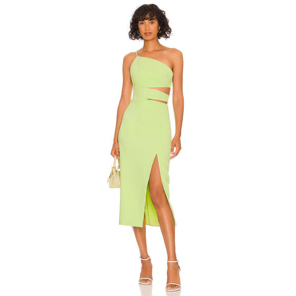 Likely Dresses & Skirts - Revolve Likely Phillipa Dress sharp green waist cut out size 0 NWT $378 msrp